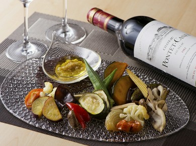 シェフのおすすめ料理