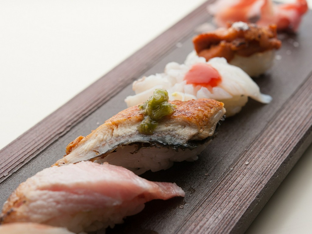 江戸前寿司　塩にぎり　まつ元