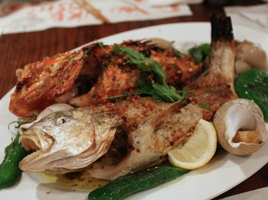 シェフのおすすめ料理