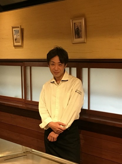 ステーキハウス 縁 奈良市 鉄板焼き の料理人 Yohei 氏 ヒトサラ