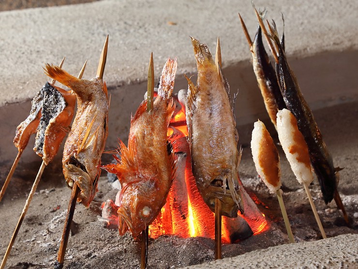 原始焼き スクエアタイプ 5ℓ 魚焼き 枠 yumi's 囲炉裏 火鉢 Kitchen