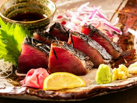 活魚とわら焼き　地雷也