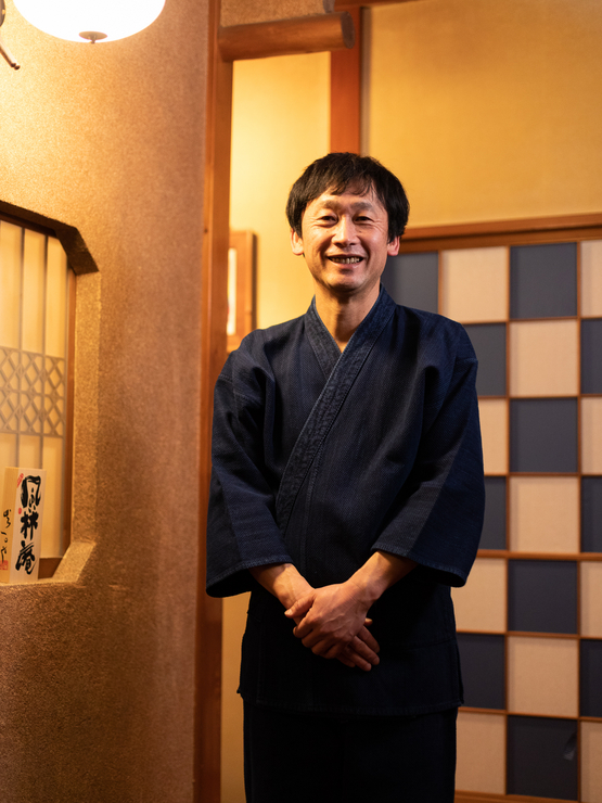 亭主・小林　勝郎 氏